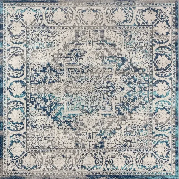 Modern Persian Vintage Medallion Area Rug