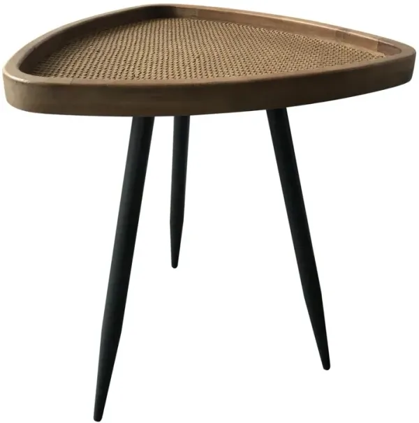 Moe's Home Collection Rollo Rattan Side Table