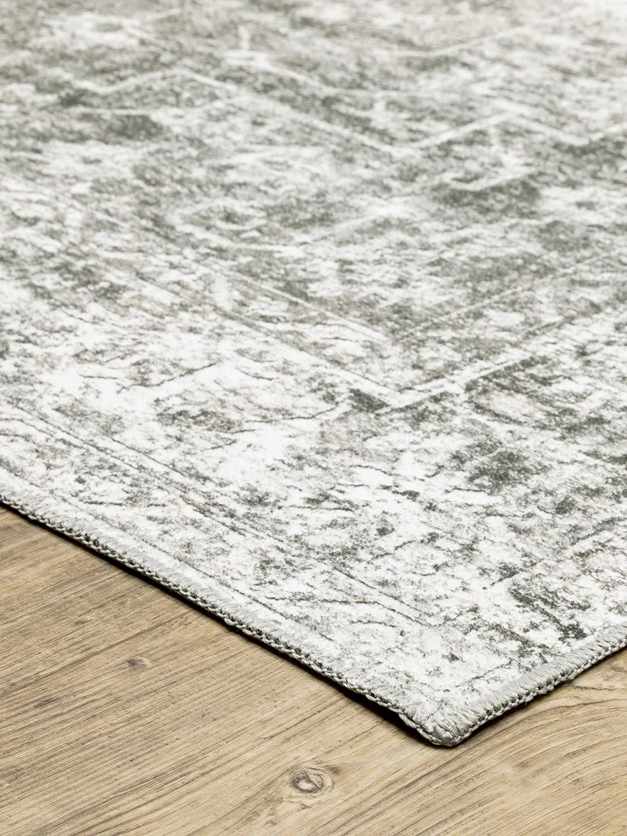 Malibu 2' x 3' Grey Rug