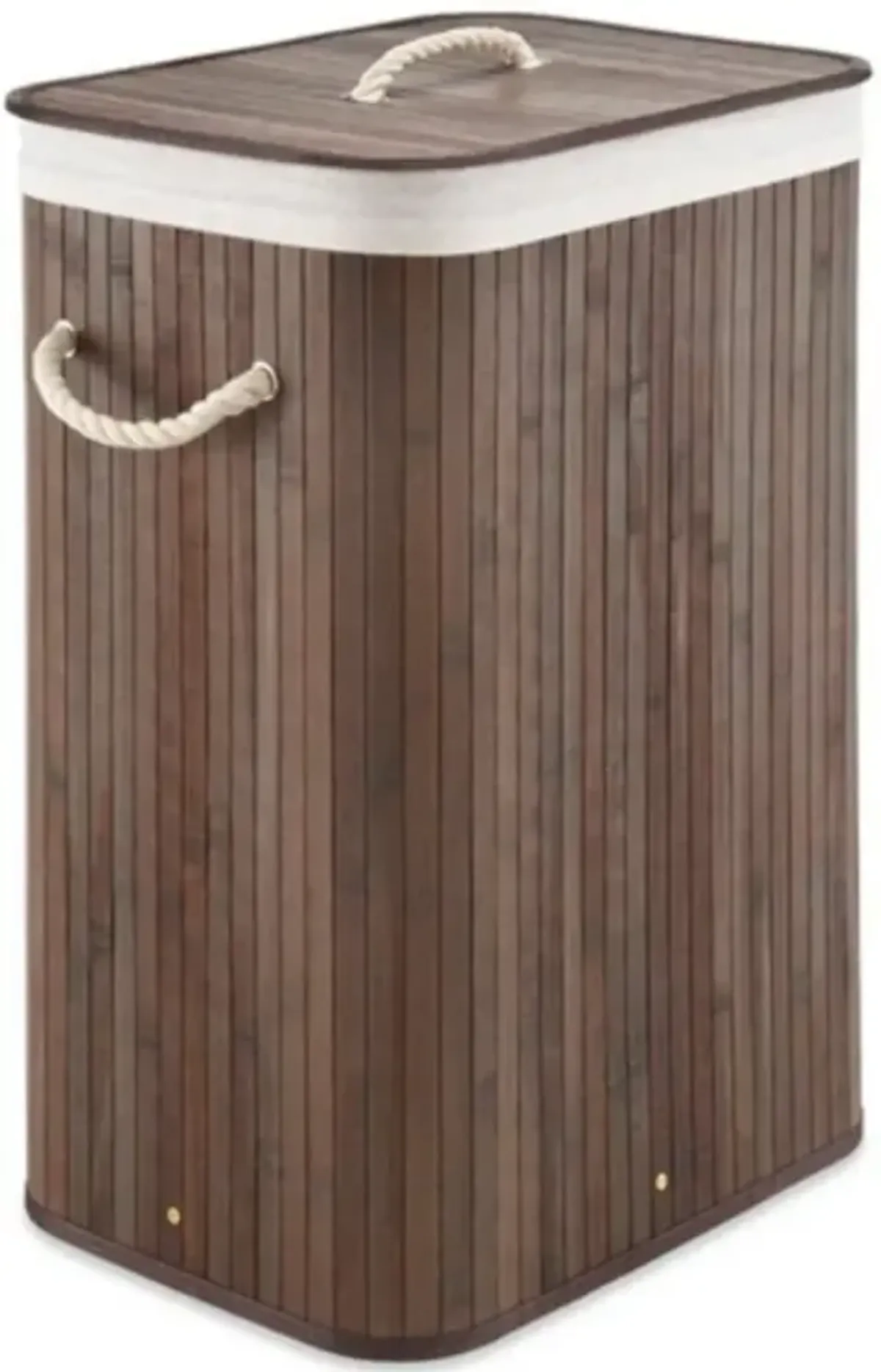 Laundry Hamper Dirty Clothes Basket with Lid and Removable Bag