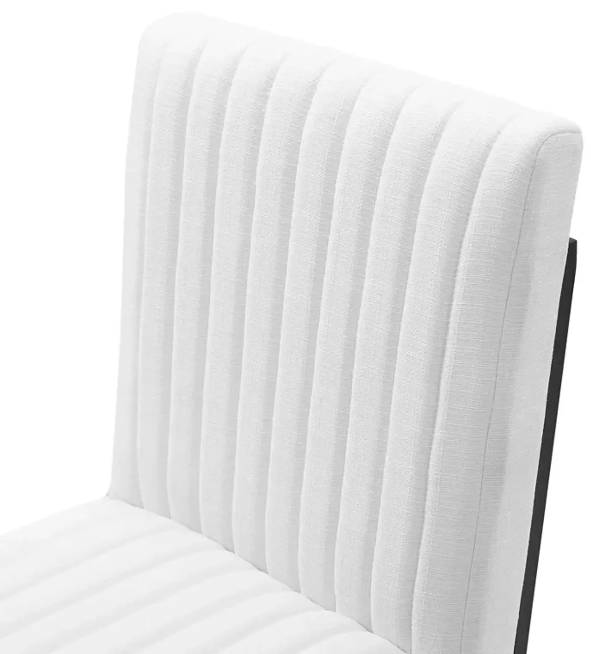 Indulge Channel Tufted Fabric Dining Chair