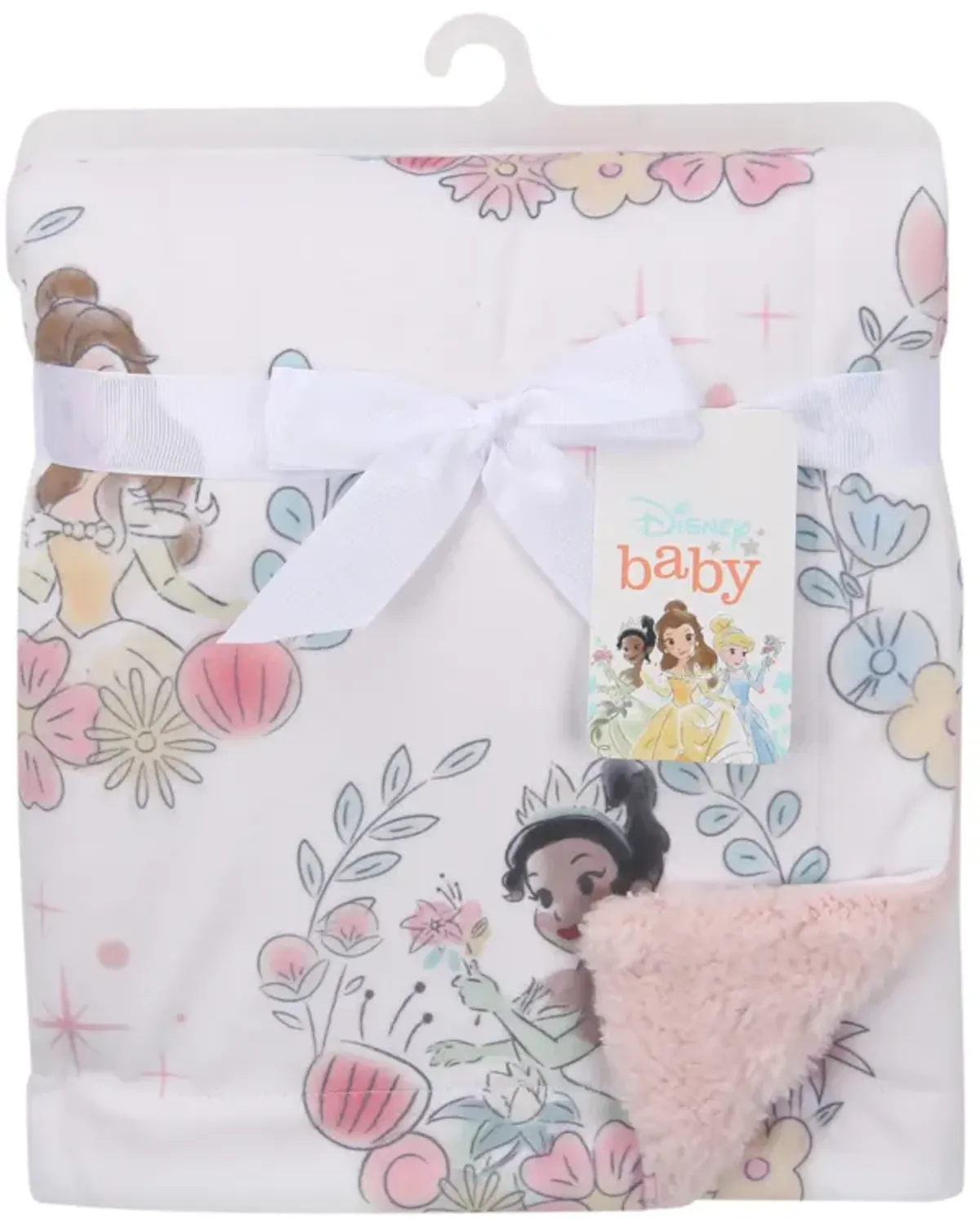 Lambs & Ivy Disney Princesses Baby Blanket - Ariel,Snow White,Cinderella,& more