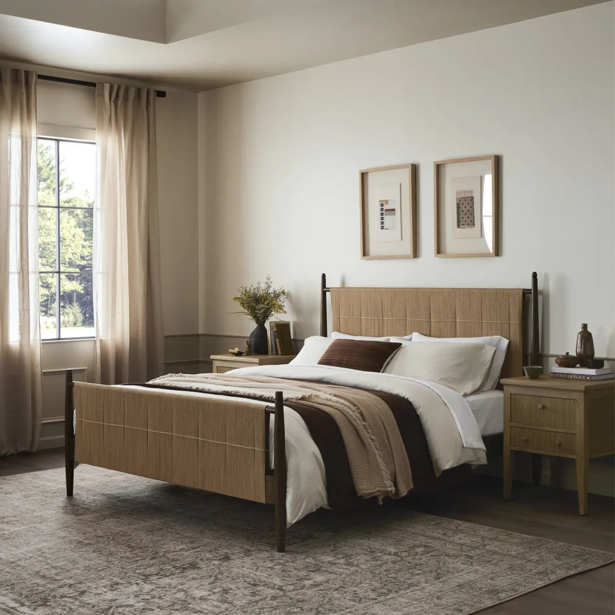 Richard Almond King Bed