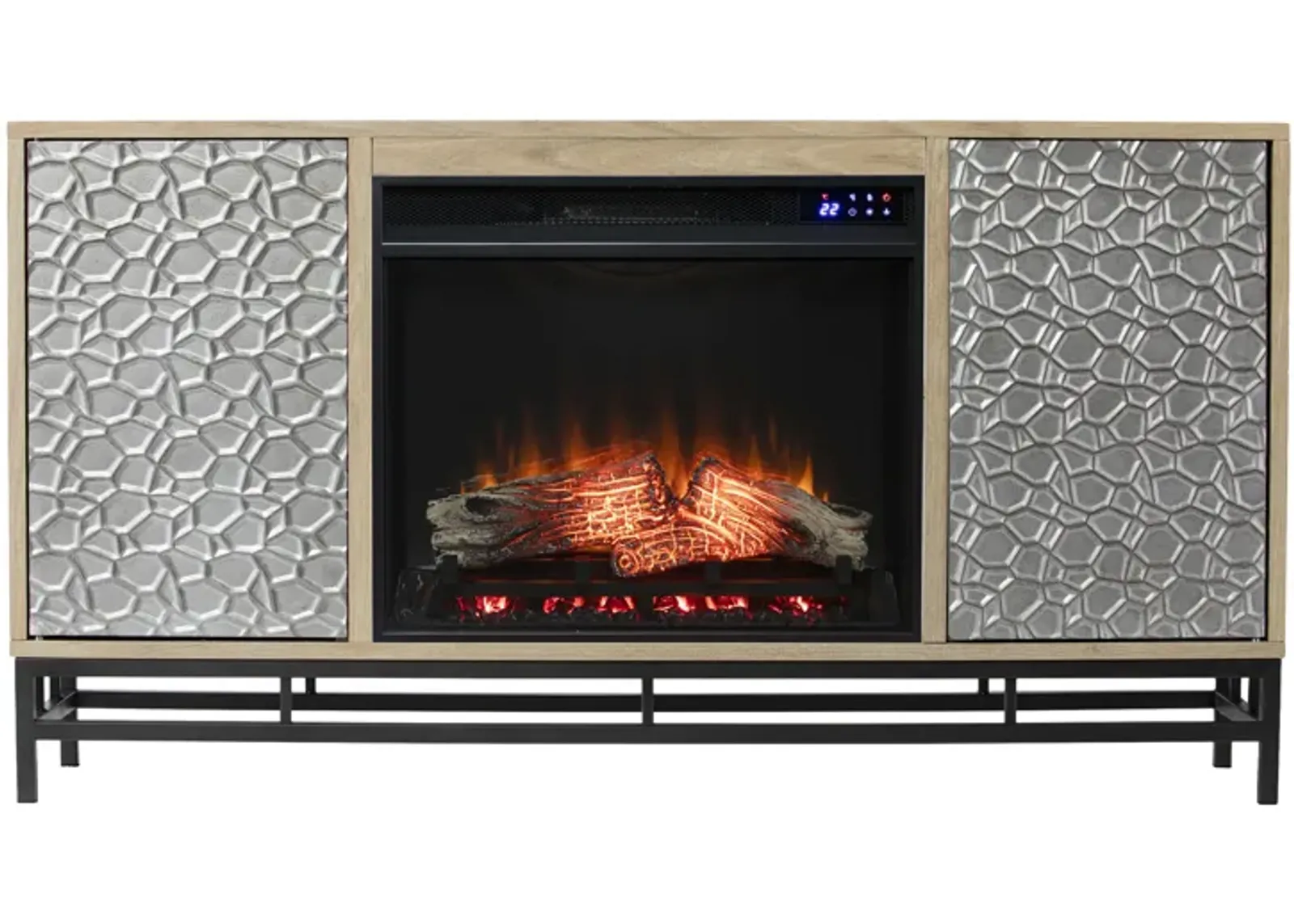 Luciana Touch Fireplace Console