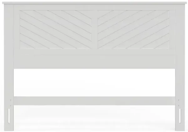 Comfort Pointe Corbie Solid Wood Queen Headboard with Chamfer