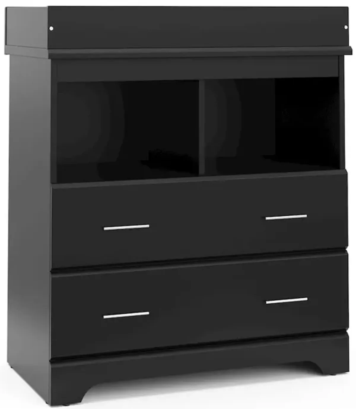 Storkcraft Brookside 2 Drawer Changing Chest - Black