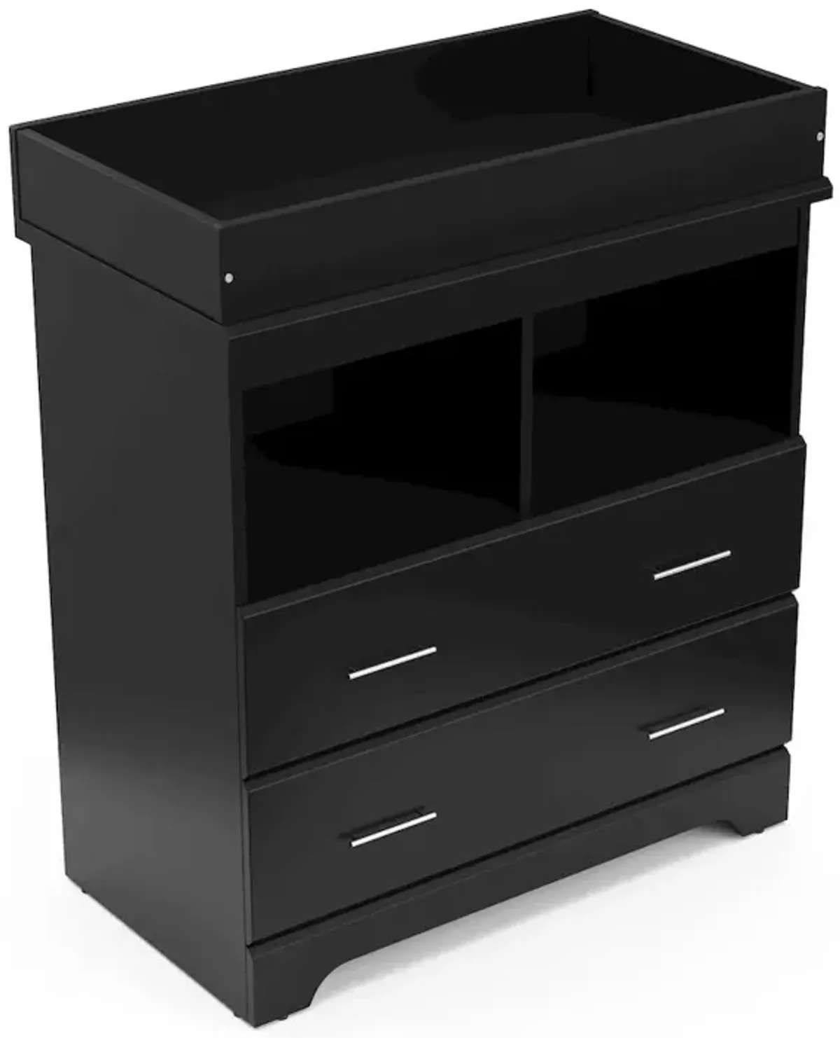 Storkcraft Brookside 2 Drawer Changing Chest - Black