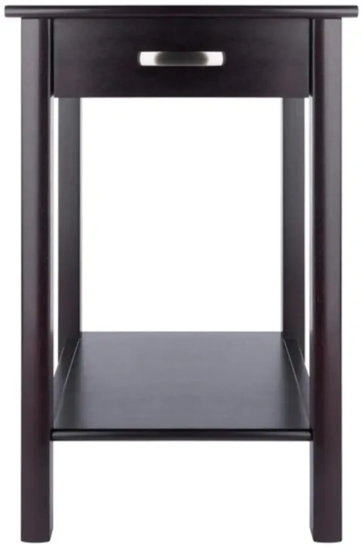 Liso End Table / Printer Table with Drawer and Shelf