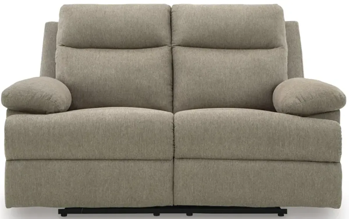 Tarrant Mocha Reclining Loveseat