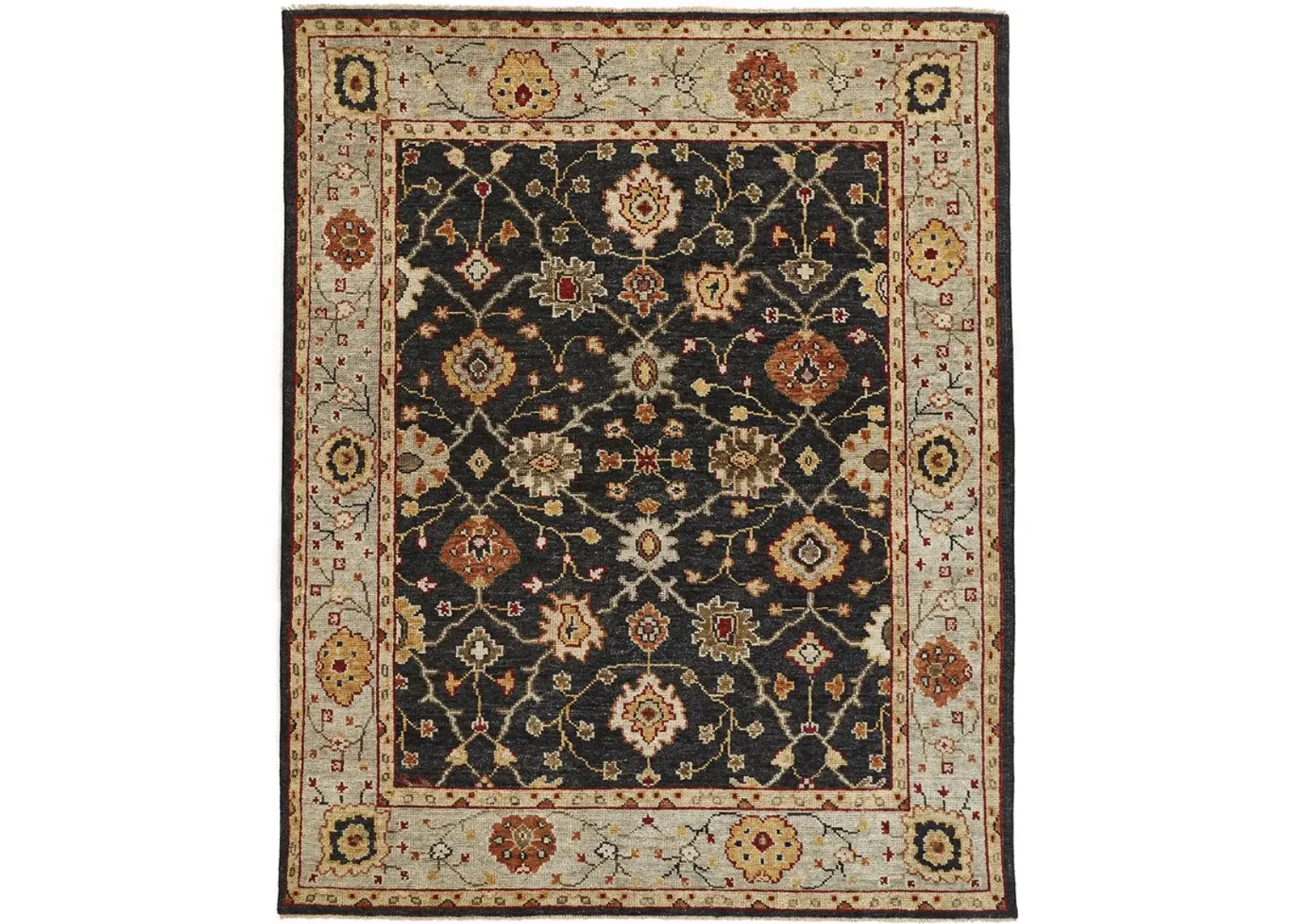 Carrington 6500F Black/Gold/Gray 11'6" x 15' Rug