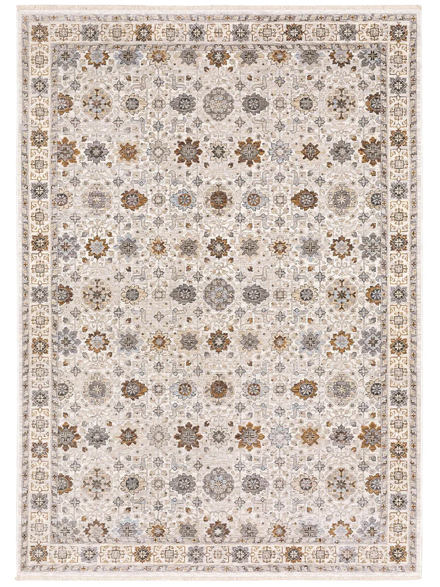 Maharaja 3'3" x 5' Ivory Rug