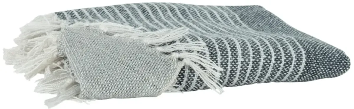 Gray 50" x 60" Throw Blanket