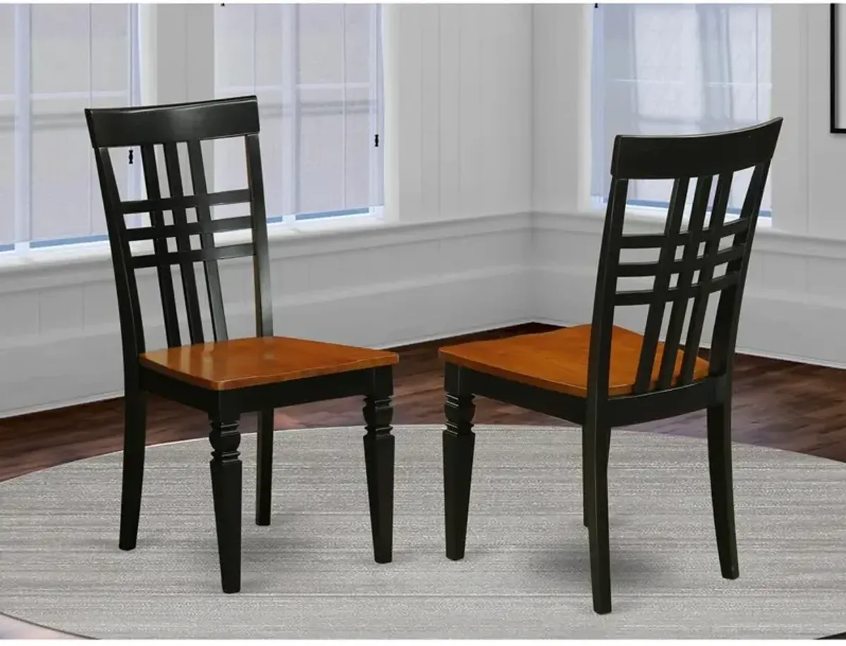 Dining Room Set Black & Cherry