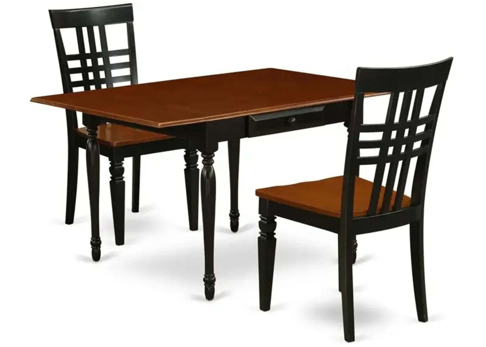 Dining Room Set Black & Cherry