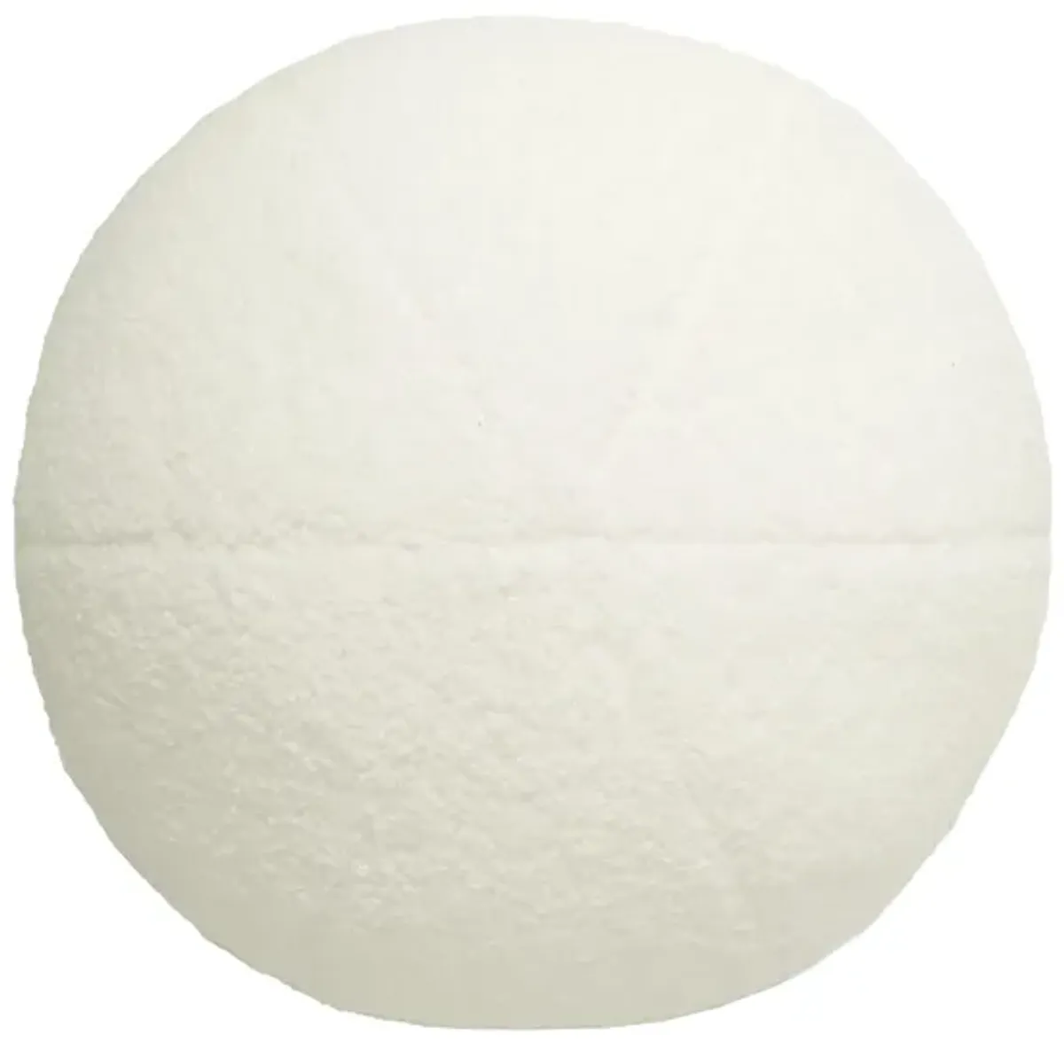 Boba Cream Vegan Shearling 9" Pillow