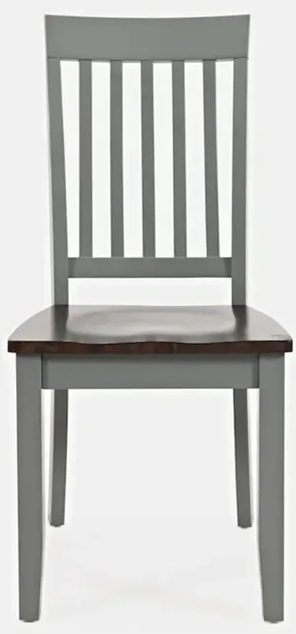 Jofran Decatur Lane Farmhouse Solid Wood Dining Chair (Set of 2)