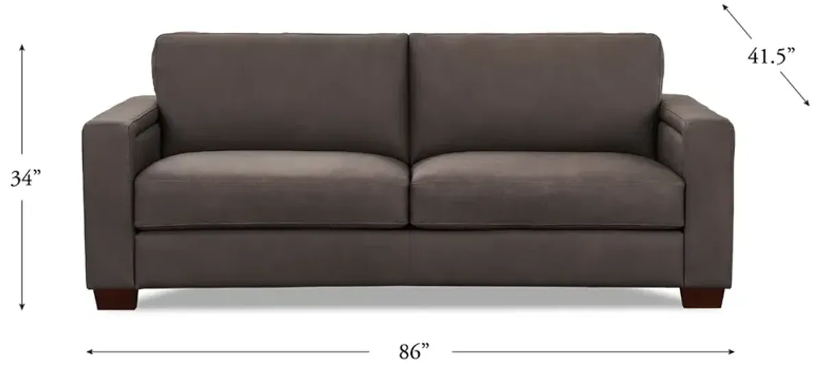 Marciano Top Grain Leather Sofa