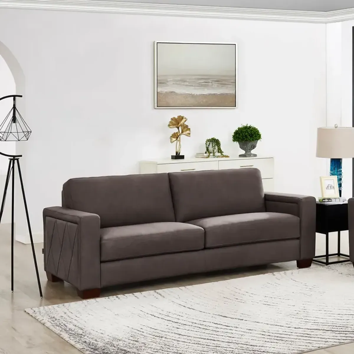 Marciano Top Grain Leather Sofa