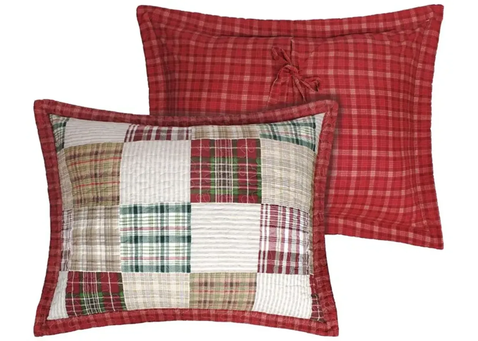 Greenland Home Fashion Oxford Ultra Comfortable Pillow Sham King Red