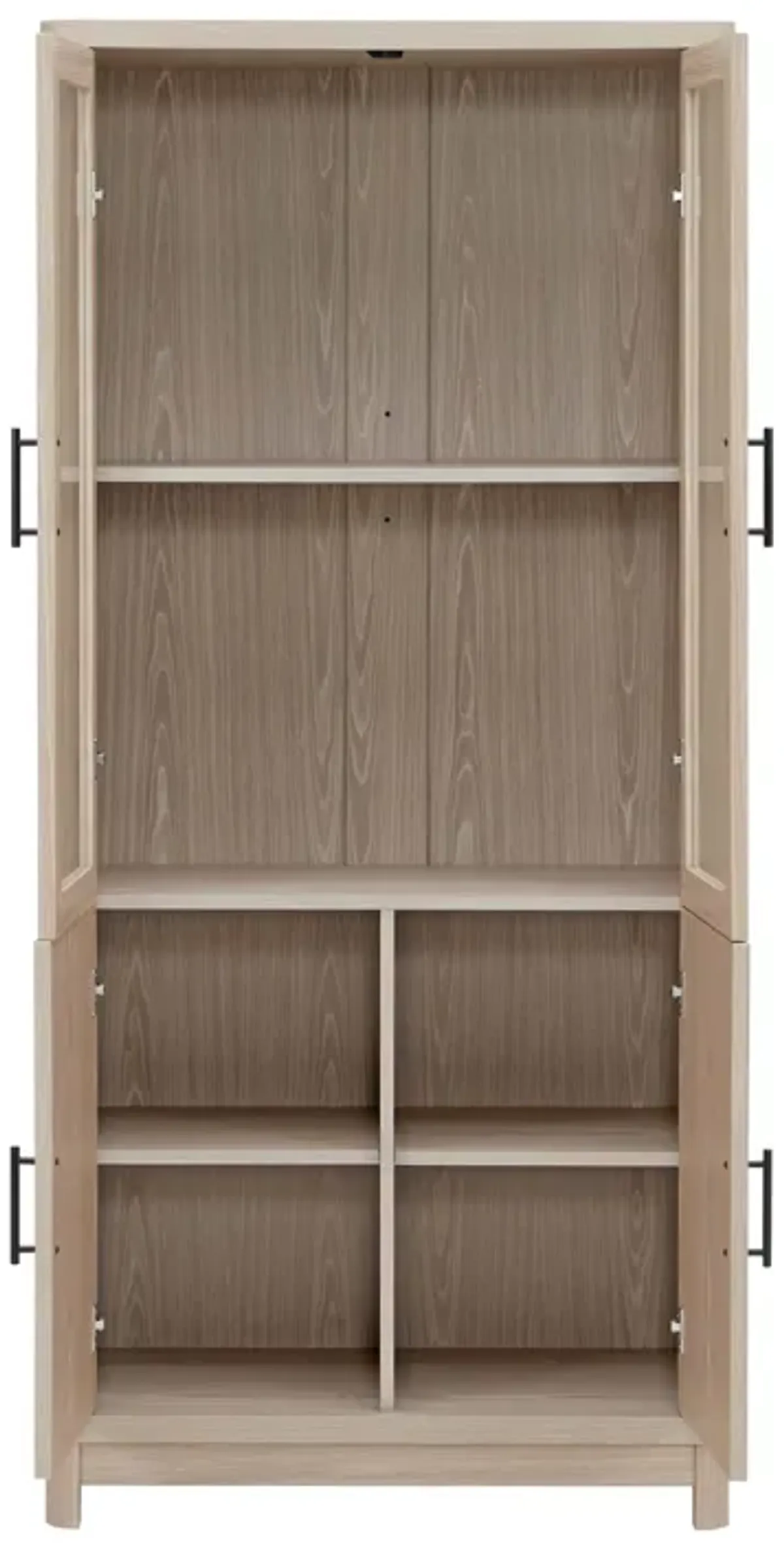Jodie Light Gray Bookcase (Set of 3)