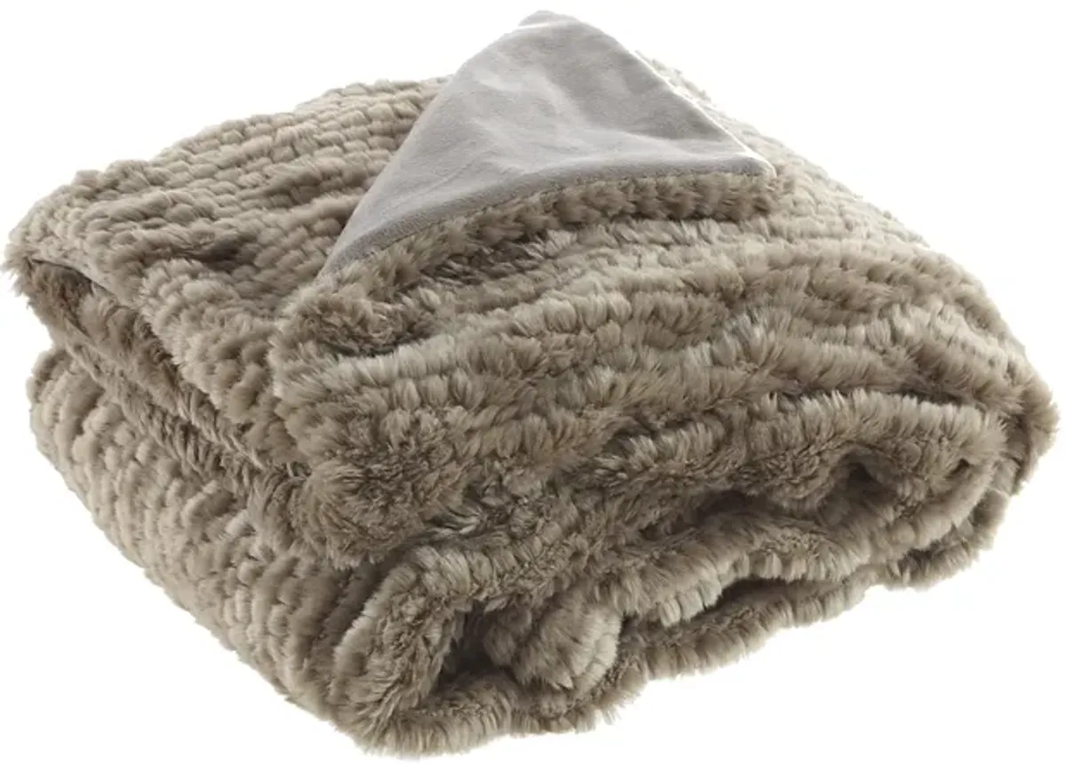 Inspired Home Baron Knit Throw 50"x60"