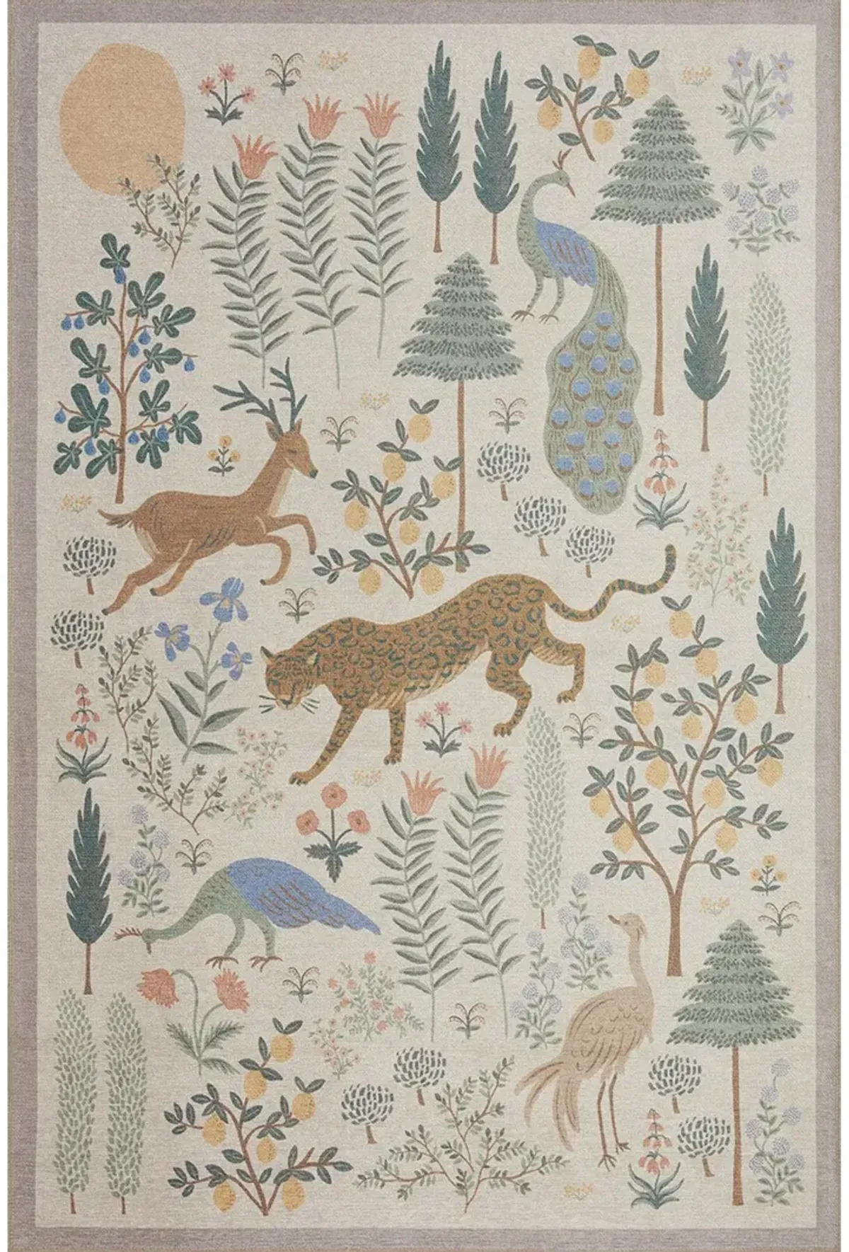 Menagerie MEN01 2'6" x 7'6" Rug