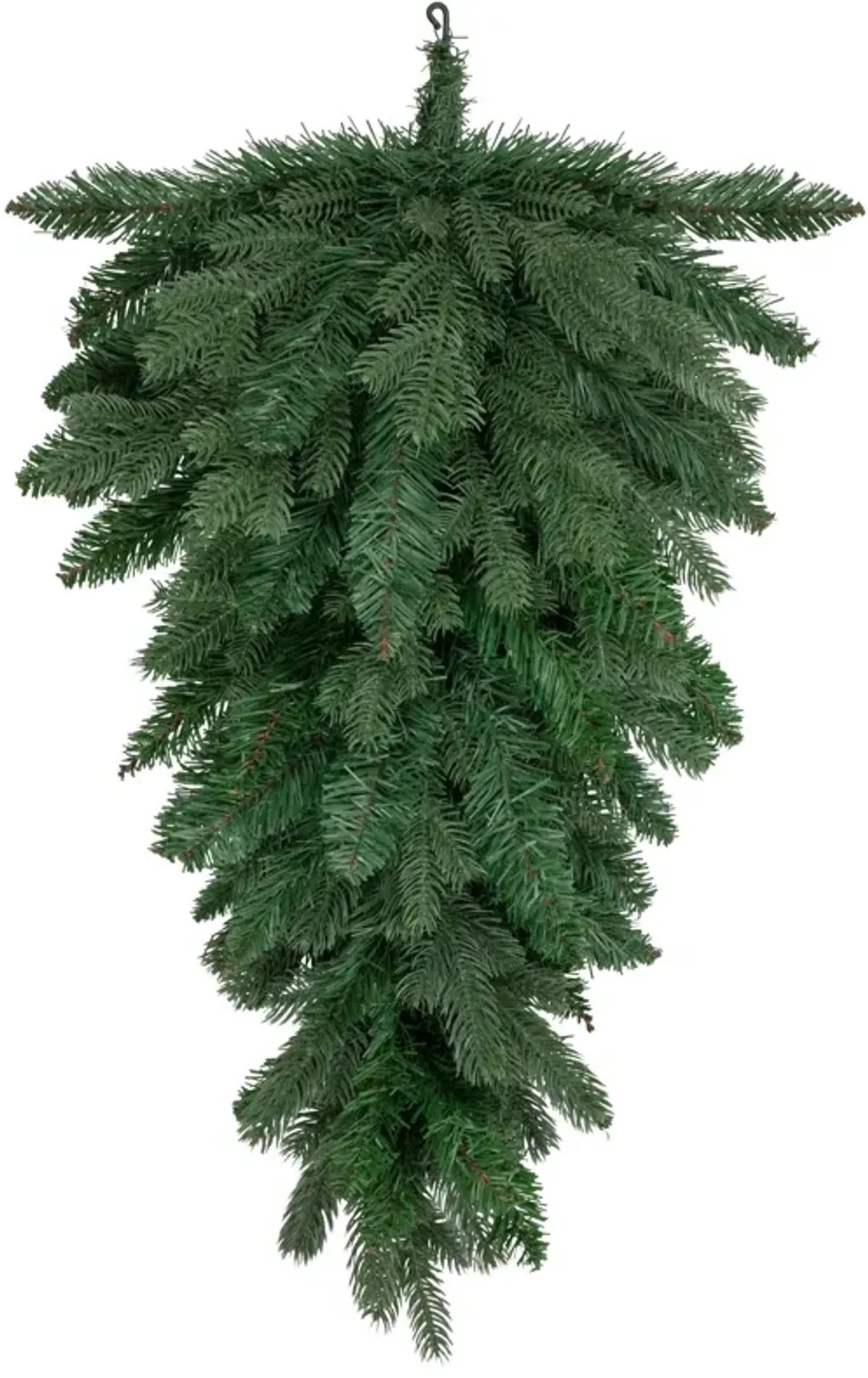 32" Mixed Pine Artificial Christmas Teardrop Swag - Unlit