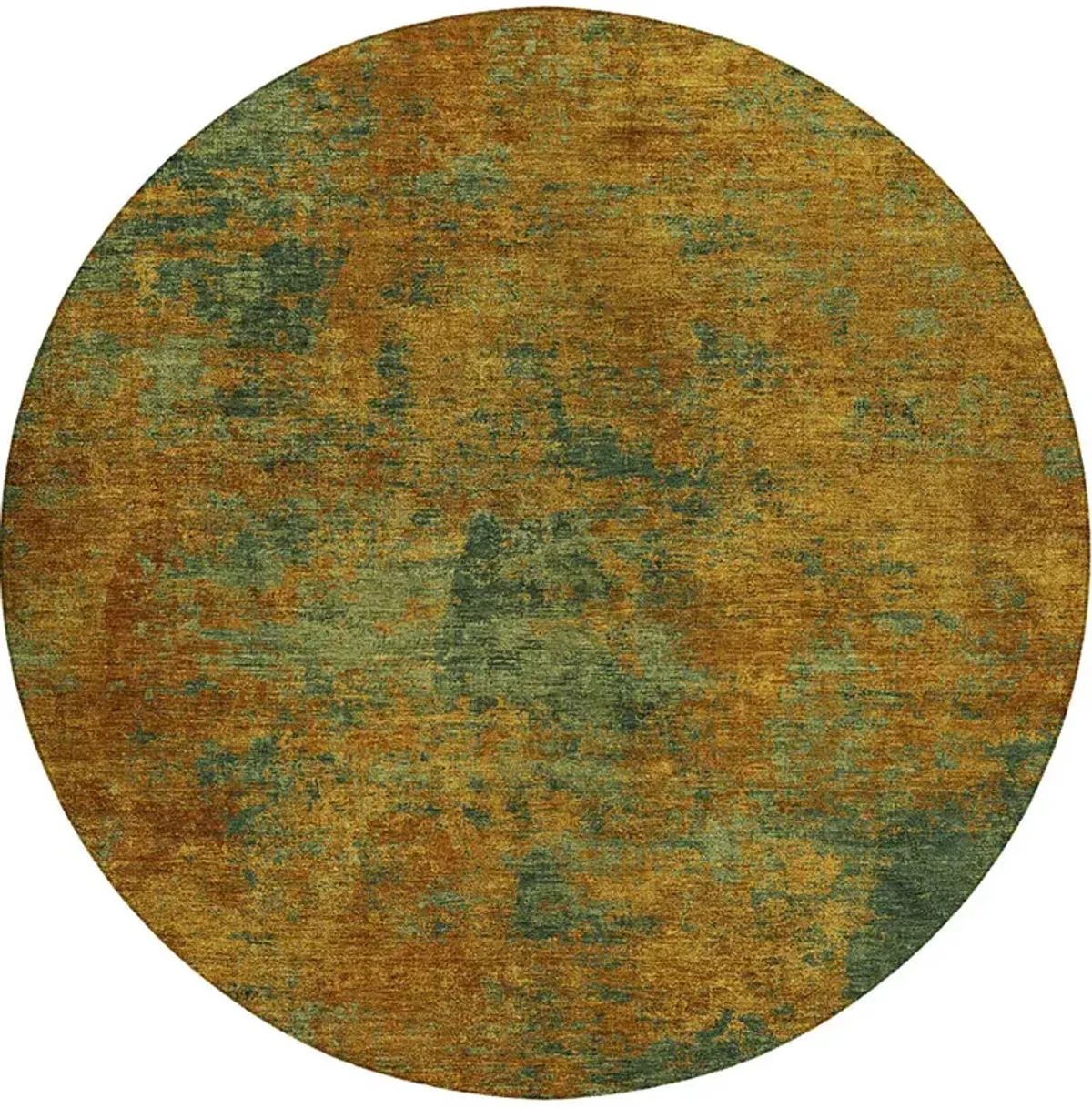 Kochi KC2 Copper 8' Round Rug