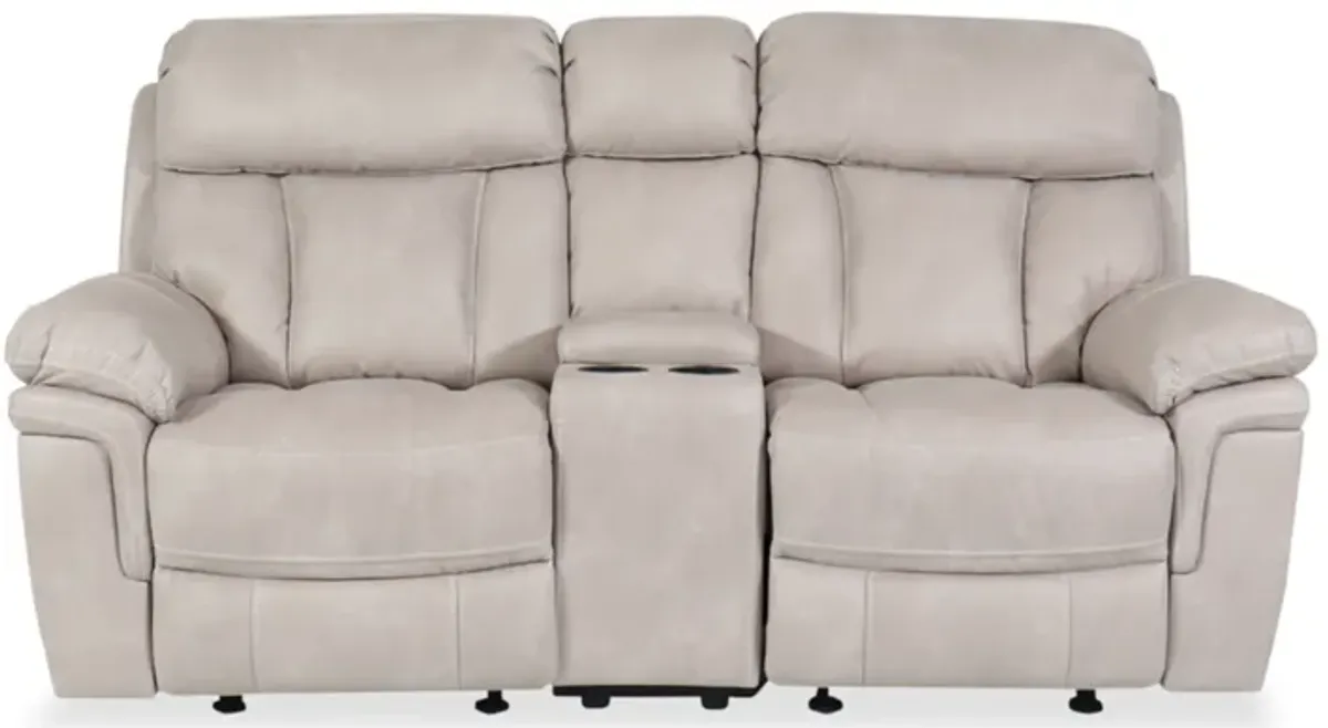 Gunmetal 3-Piece Loveseat