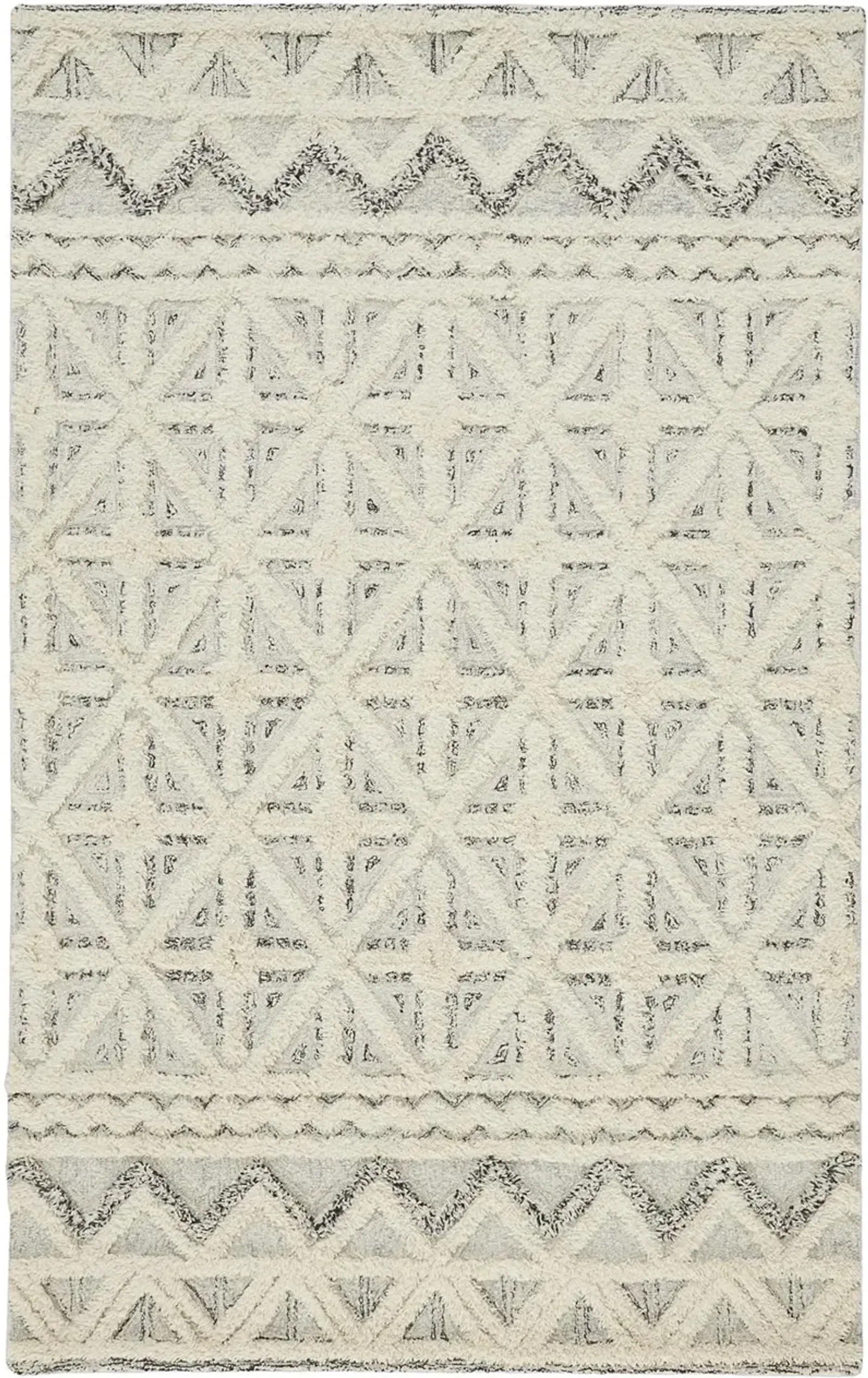 Anica 8007F Ivory/Black 9' x 12' Rug