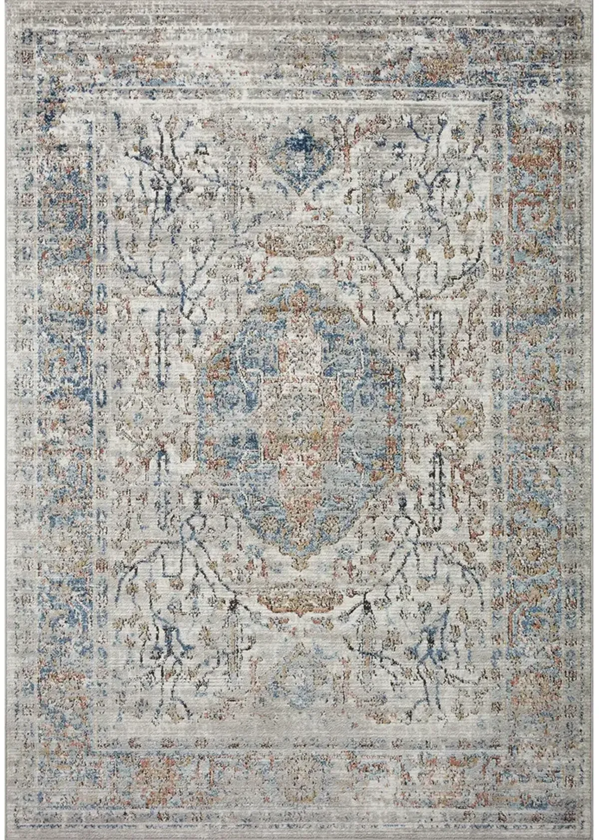 Bianca BIA02 Stone/Multi 7'11" x 10'6" Rug