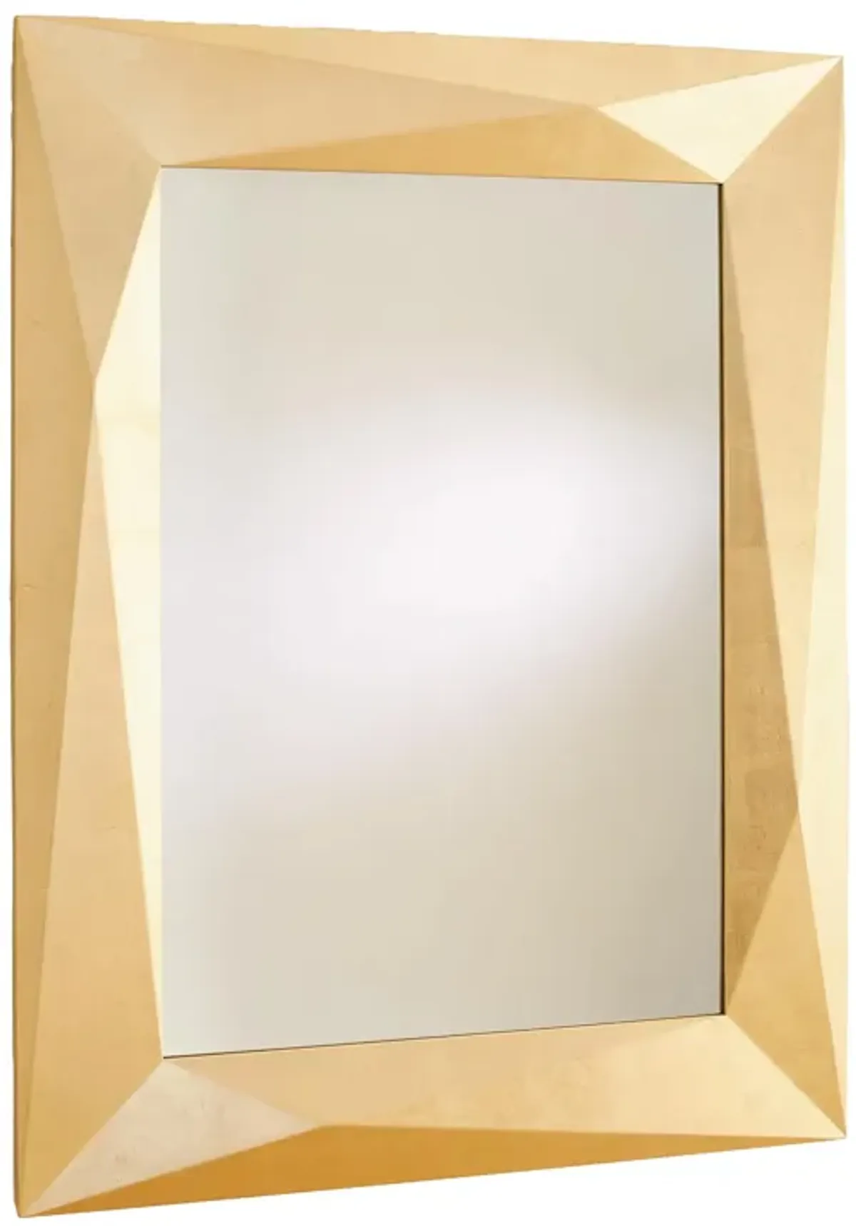 Angular Gold Mirror