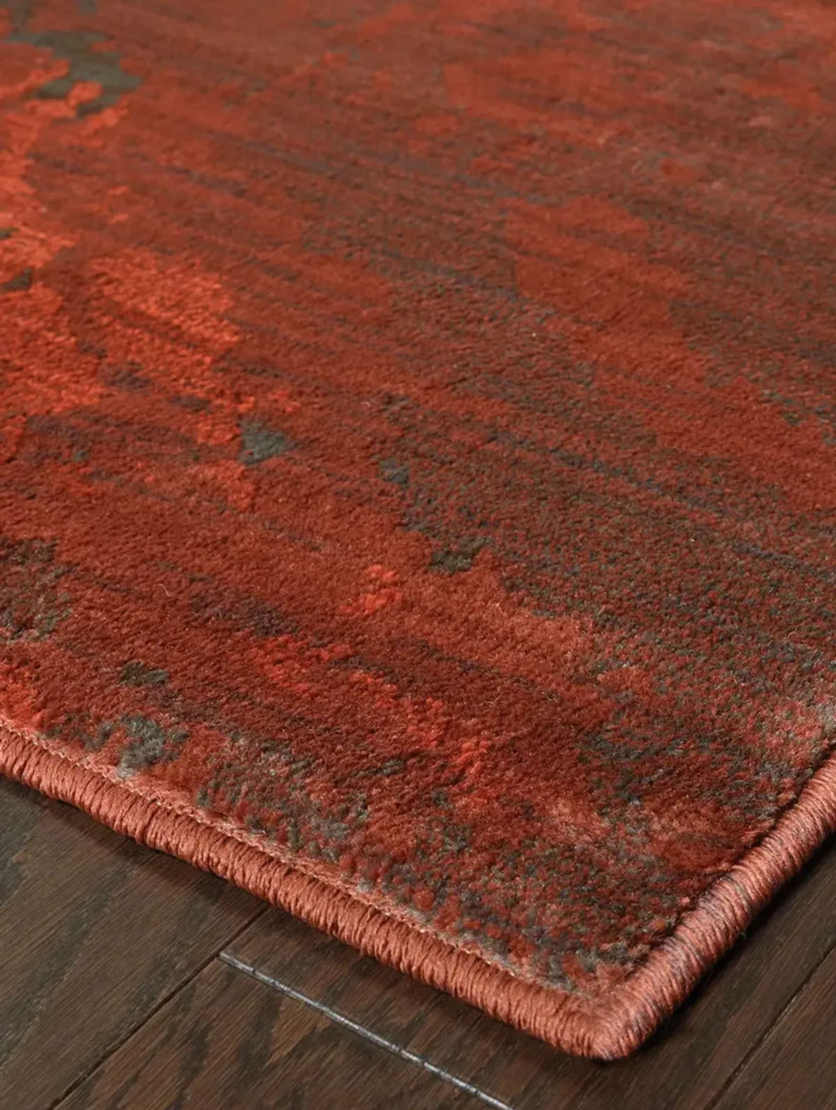 Sedona 3'10" x 5'5" Red Rug