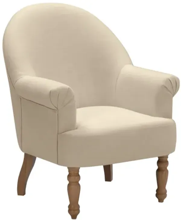 Rustic Manor Lidia Linen Accent Armchair