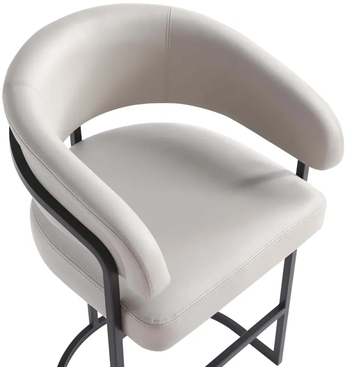 Augusta Gray Counter Stool