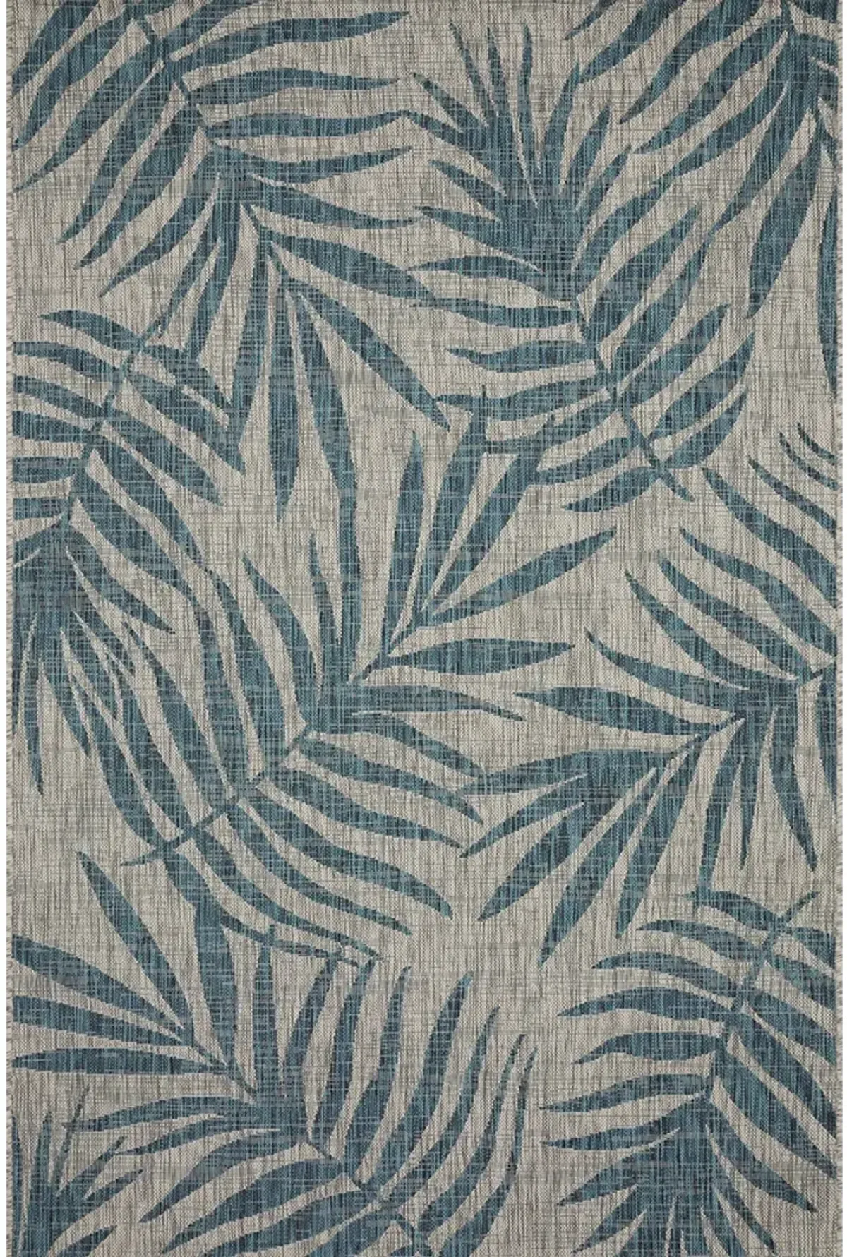 Isle IE10 Grey/Aqua 5'3" x 7'7" Rug