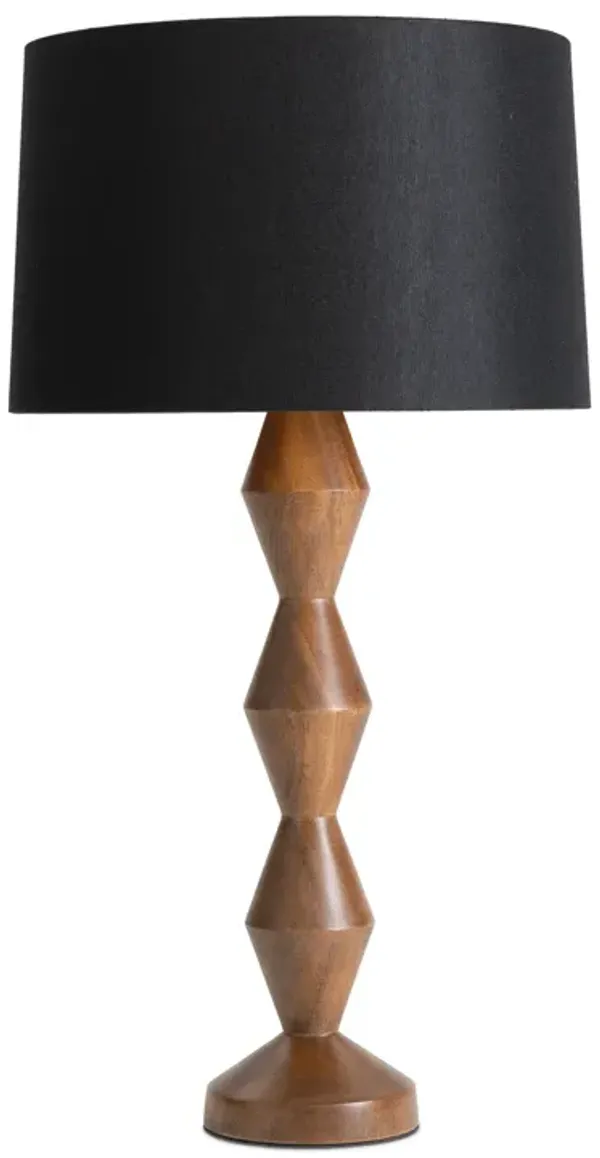 Crew Walnut Buffet Lamp