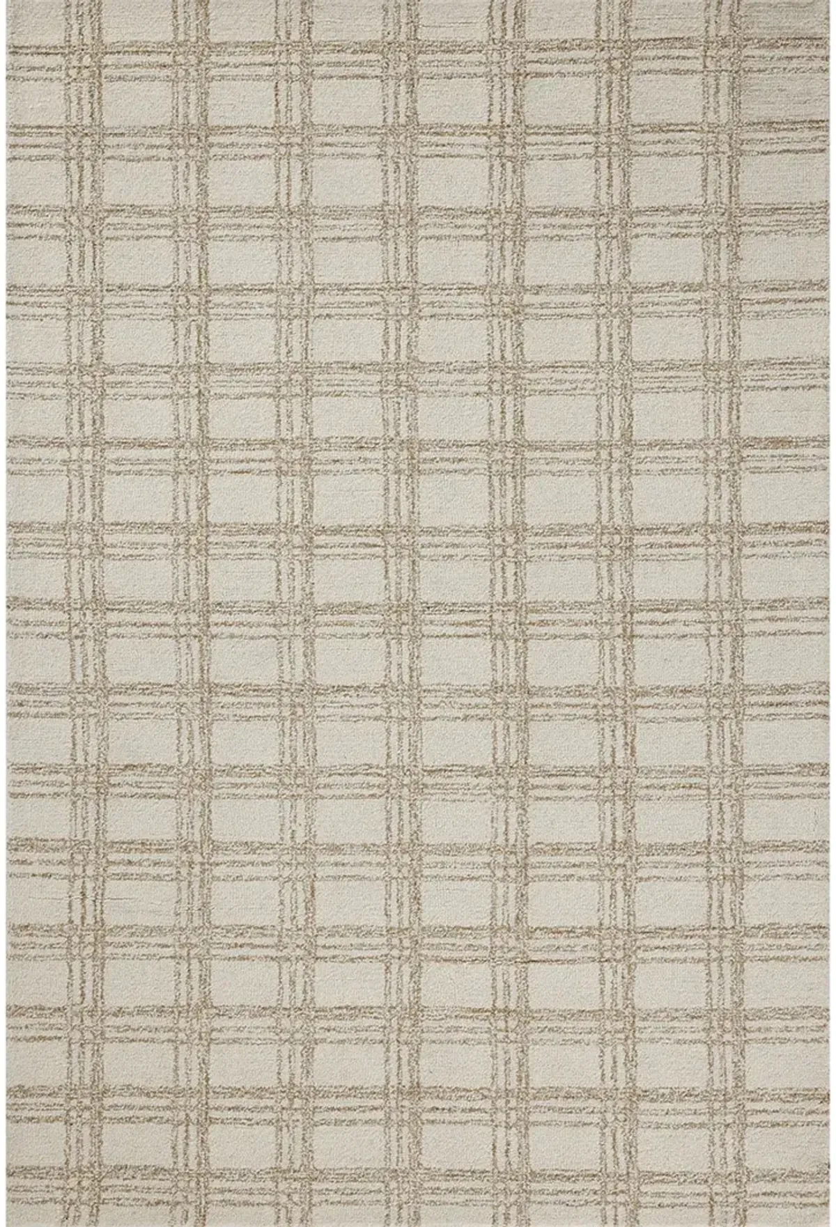 Polly POL-12 Cream / Sand 2''6" x 7''6" Rug by Chris Loves Julia