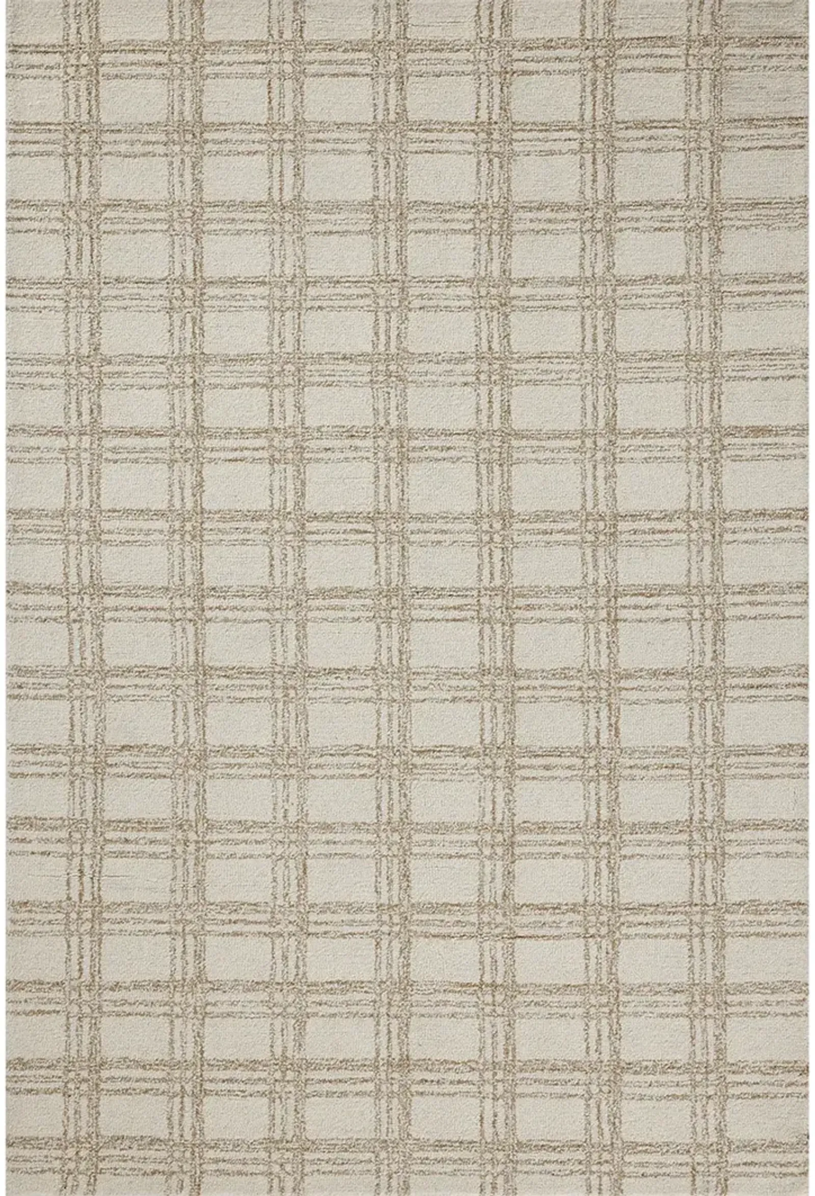 Polly POL-12 Cream / Sand 2''6" x 7''6" Rug by Chris Loves Julia