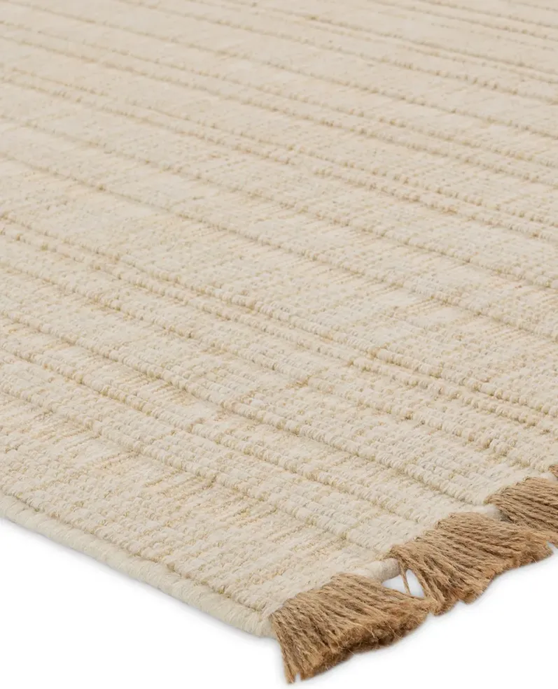 Tienne Bandera White 5' x 8' Rug