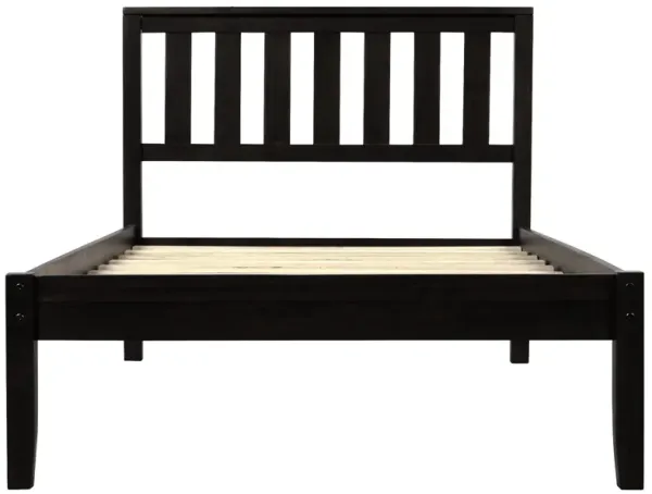Merax Wood Platform Bed with Headboard