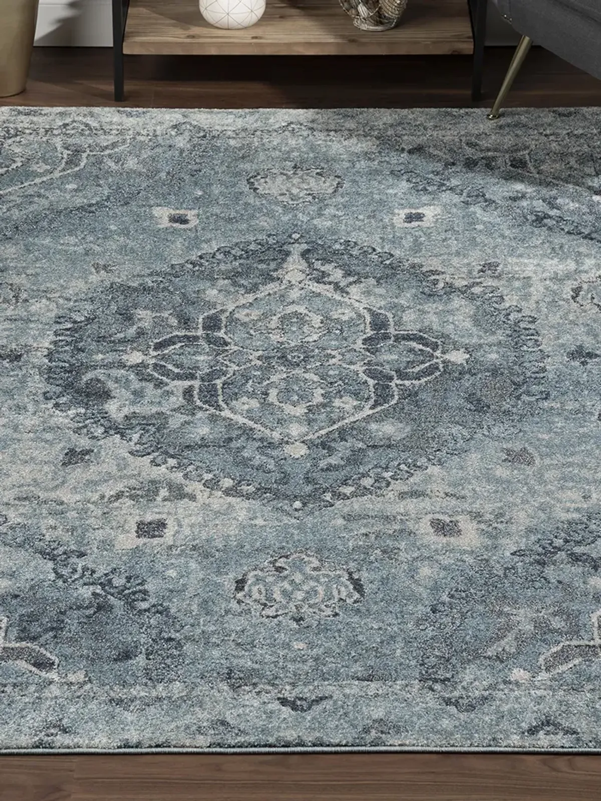 Antigua AN7 Sky 7'10" x 10'7" Rug