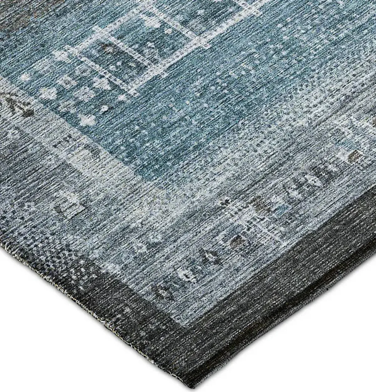 Karaj KJ7 Blue 2'3" x 7'6" Rug