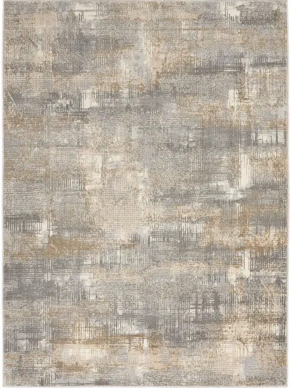 CK950 Rush CK951 Gray/Beige 6' x 9' Rug