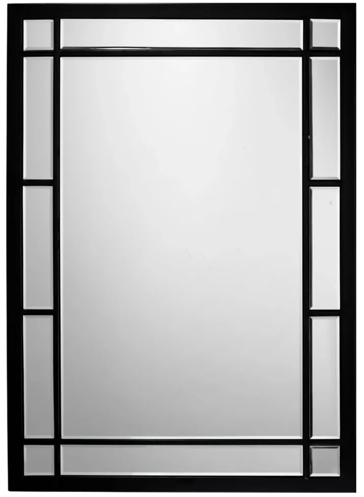 Chelsea Iron Mirror, Black