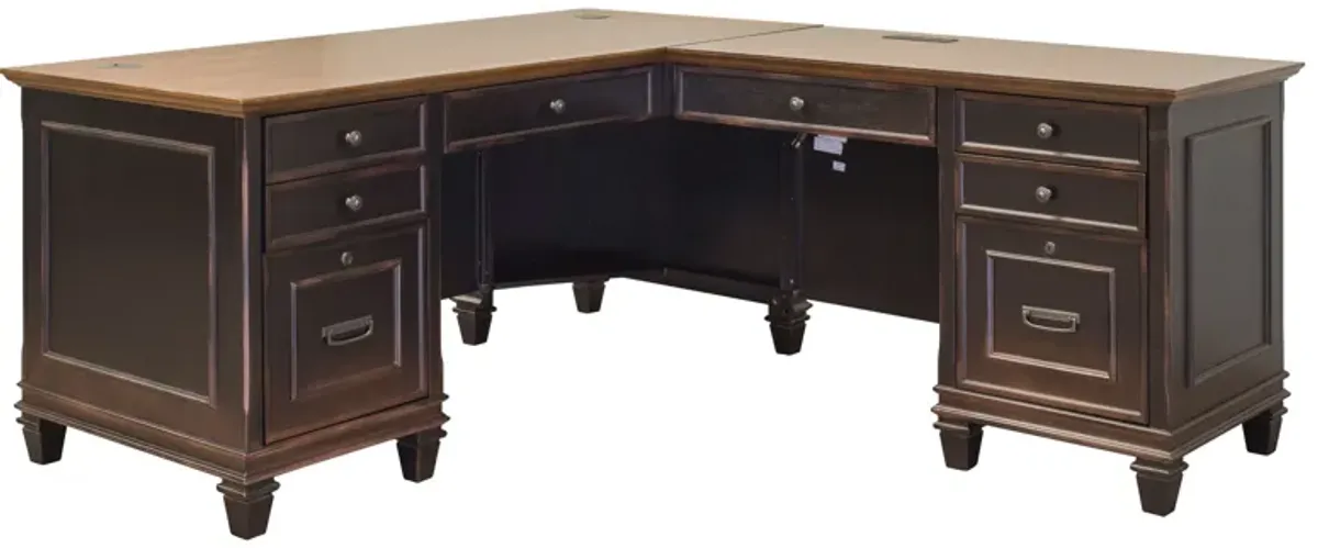 L-Desk with Return