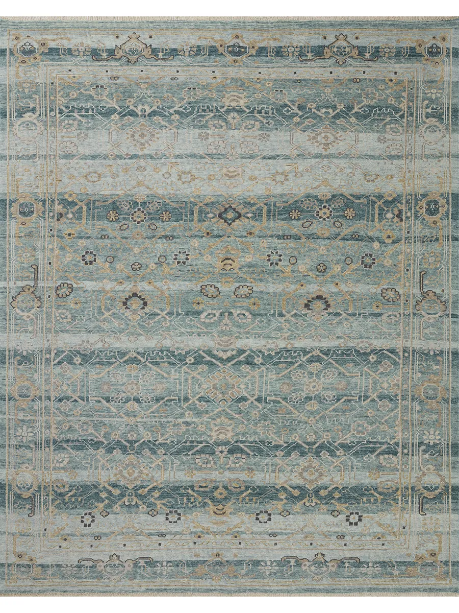 Dominic DOM04 Sky/Natural 11'6" x 15' Rug