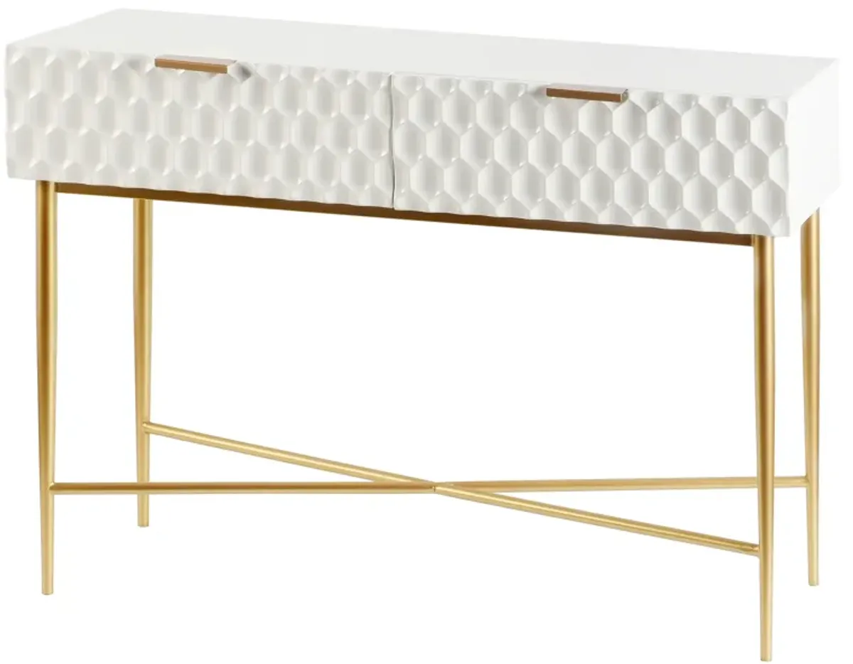 Textured Contemporary Console