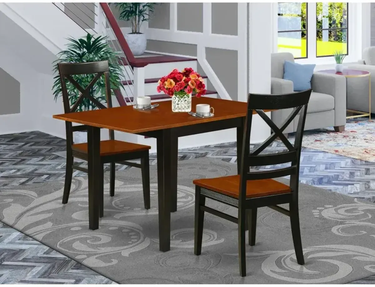 Dining Room Set Black & Cherry