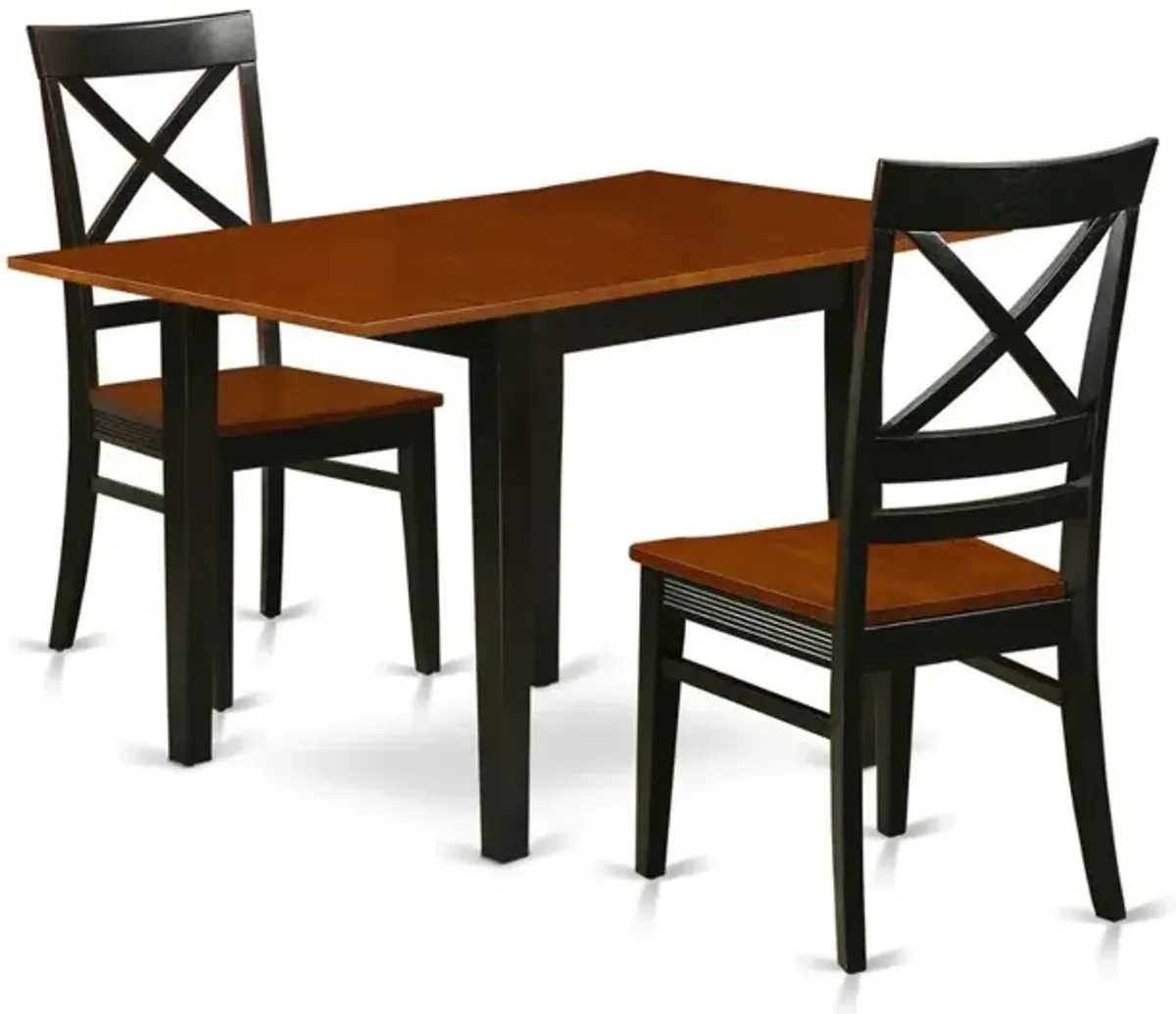 Dining Room Set Black & Cherry